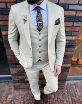 Stylish Beige Suit